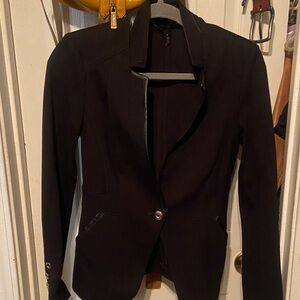 White House Black Market Black Tailored Women's Blazer